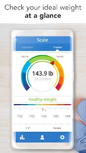 اپلیکیشن ideal weight