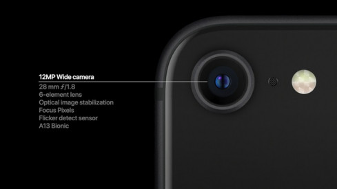 مشخصات دوربین SE اپل سال 2020